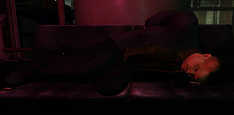 Matt Roscoe, once again in an uncomfortable position.